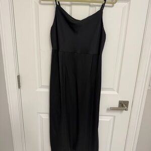 Old Navy Elegant Black Midi Dress